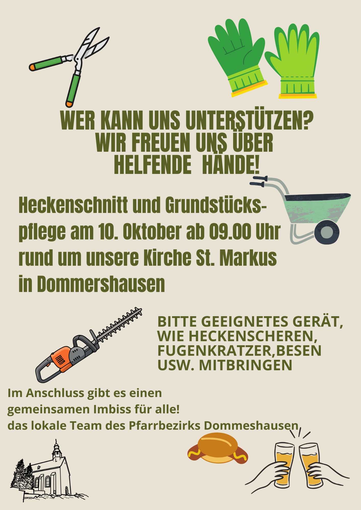 Putztag in Dommershausen