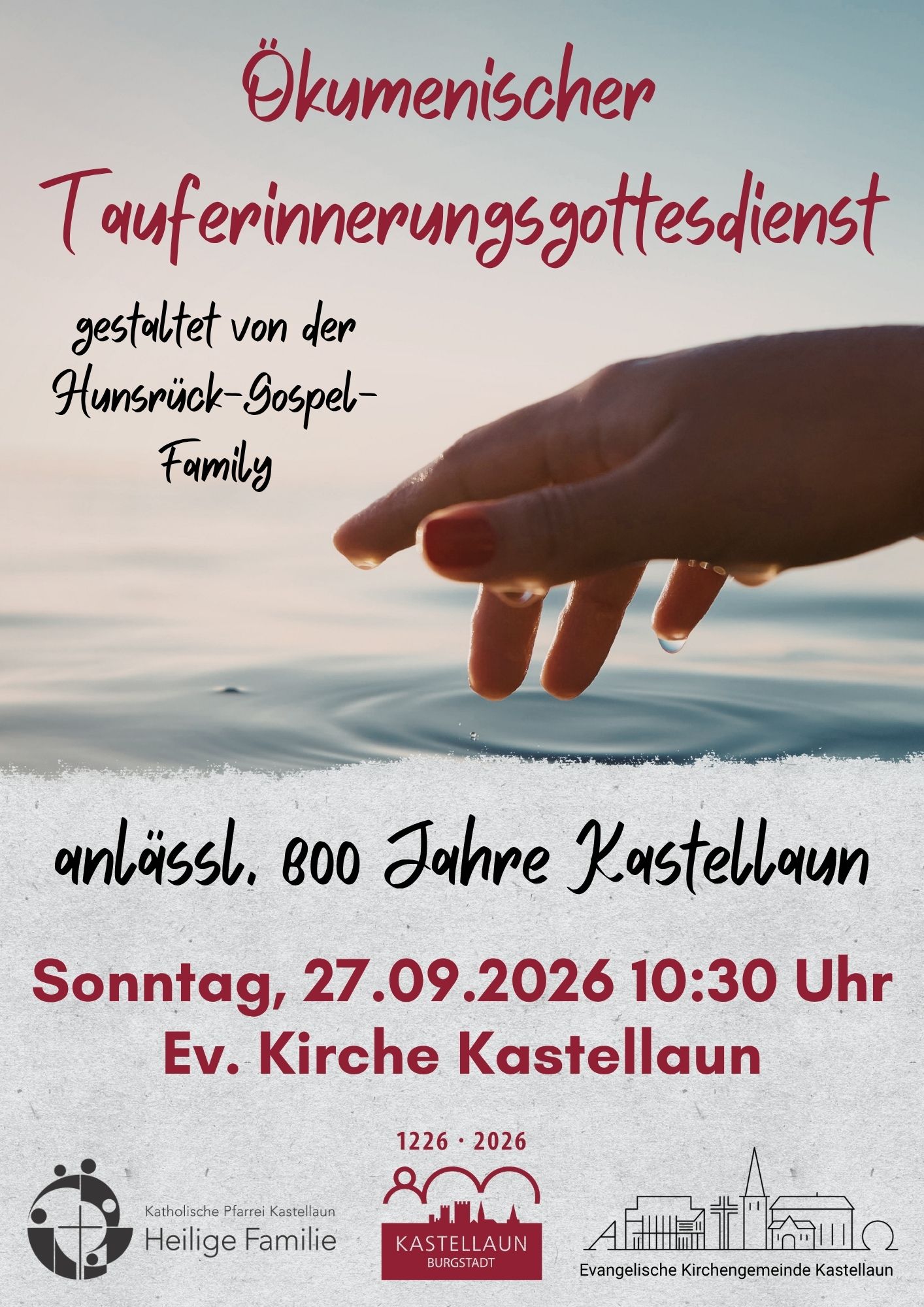 Tauferinnerungsgottesdienst 800 Jahre Kastellaun