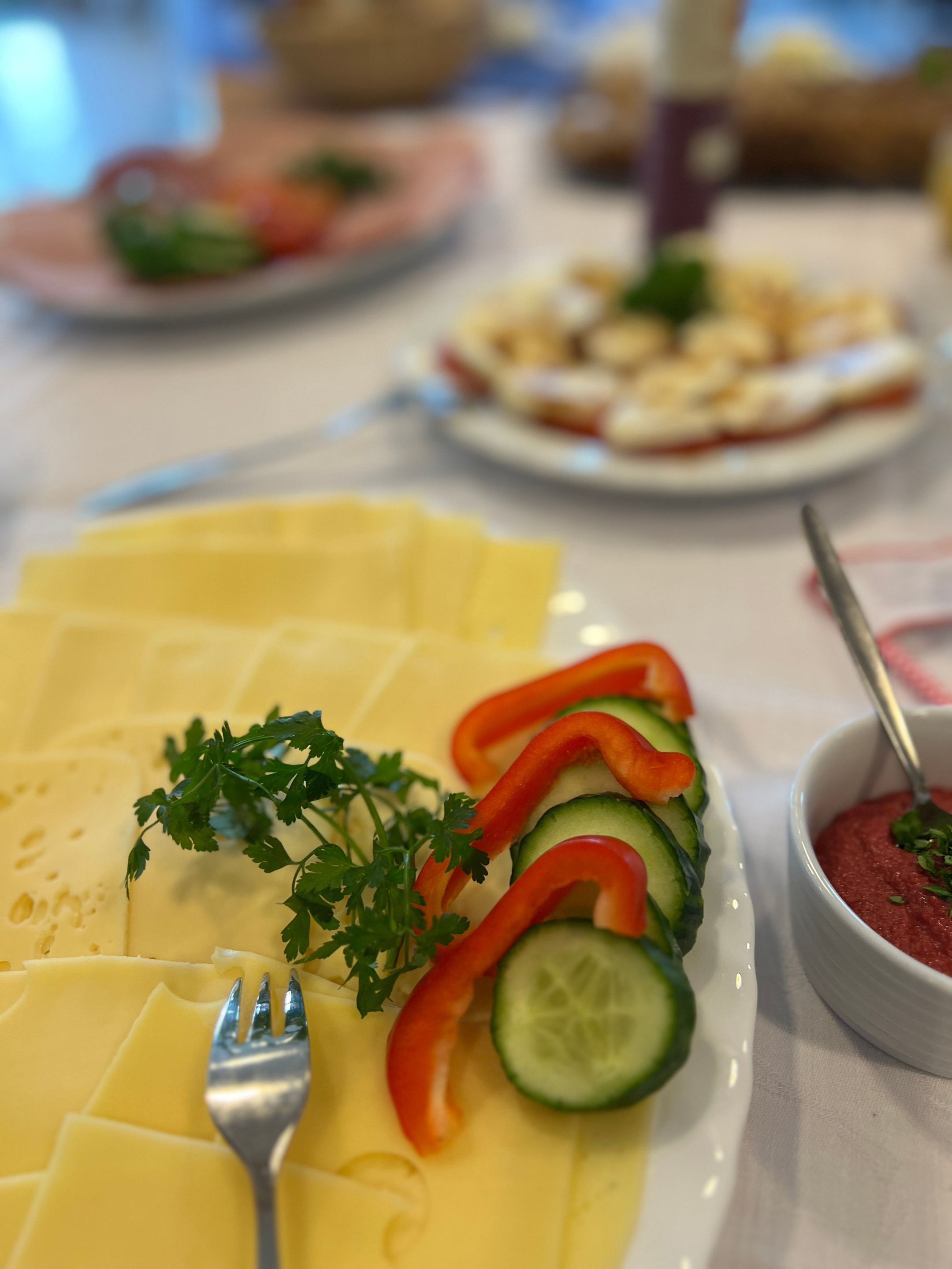 Frühstückstisch