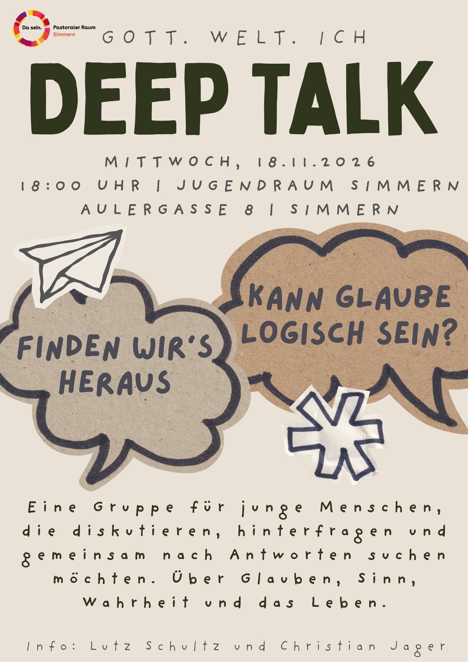 Gesprächsabend Junge Menschen