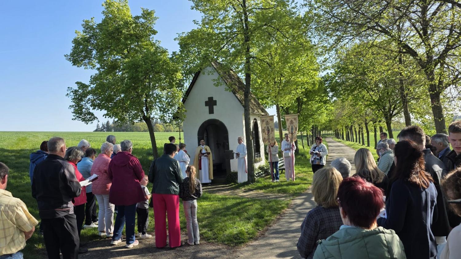 Markusprozession zur Franziskuskapelle