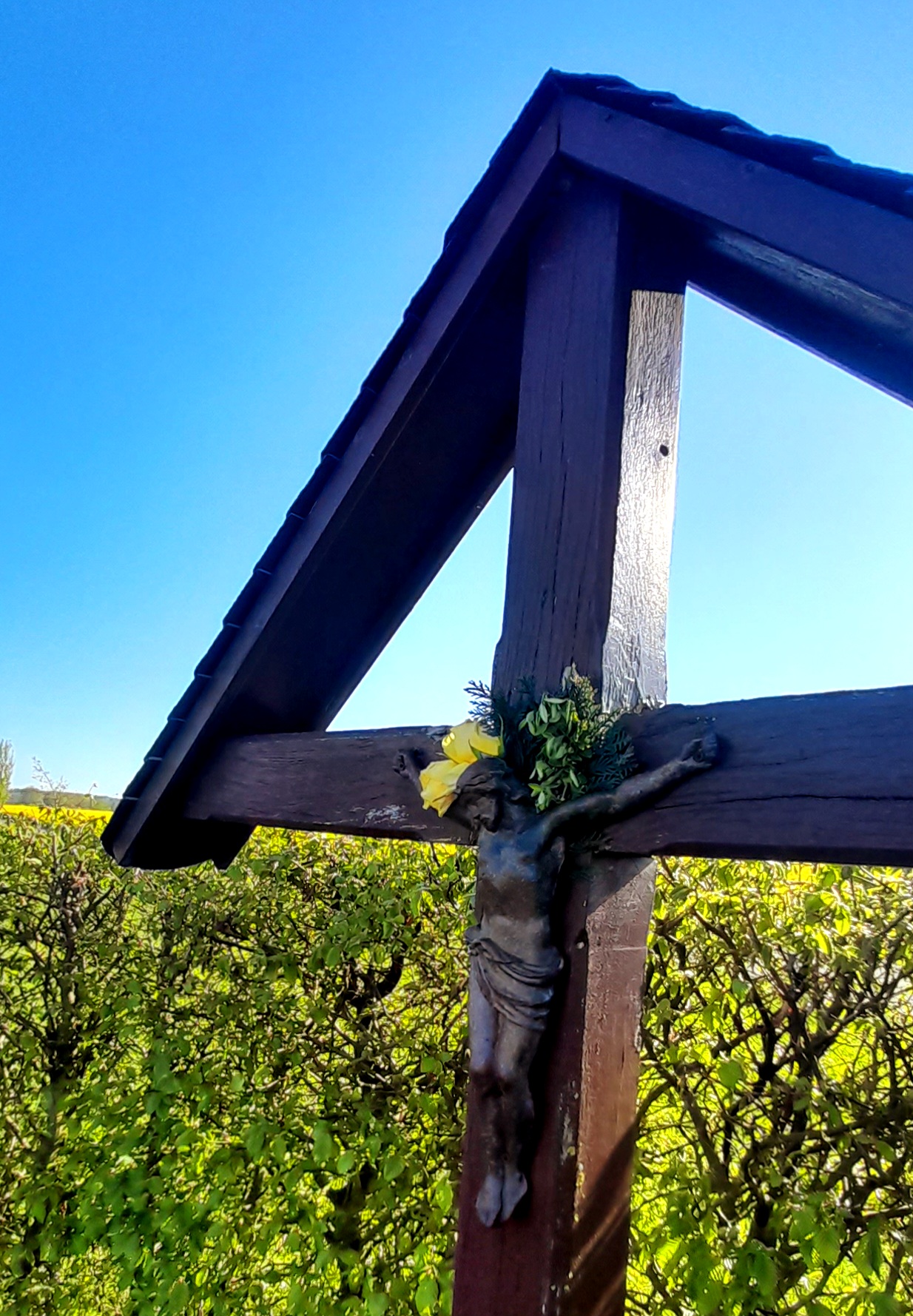 Wegekreuz Uhler Kastellaun nah