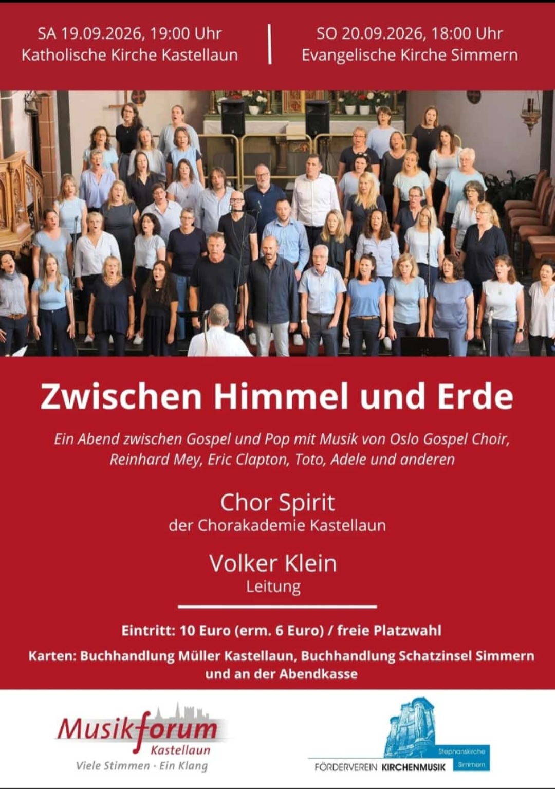 Konzert Chor Spirit