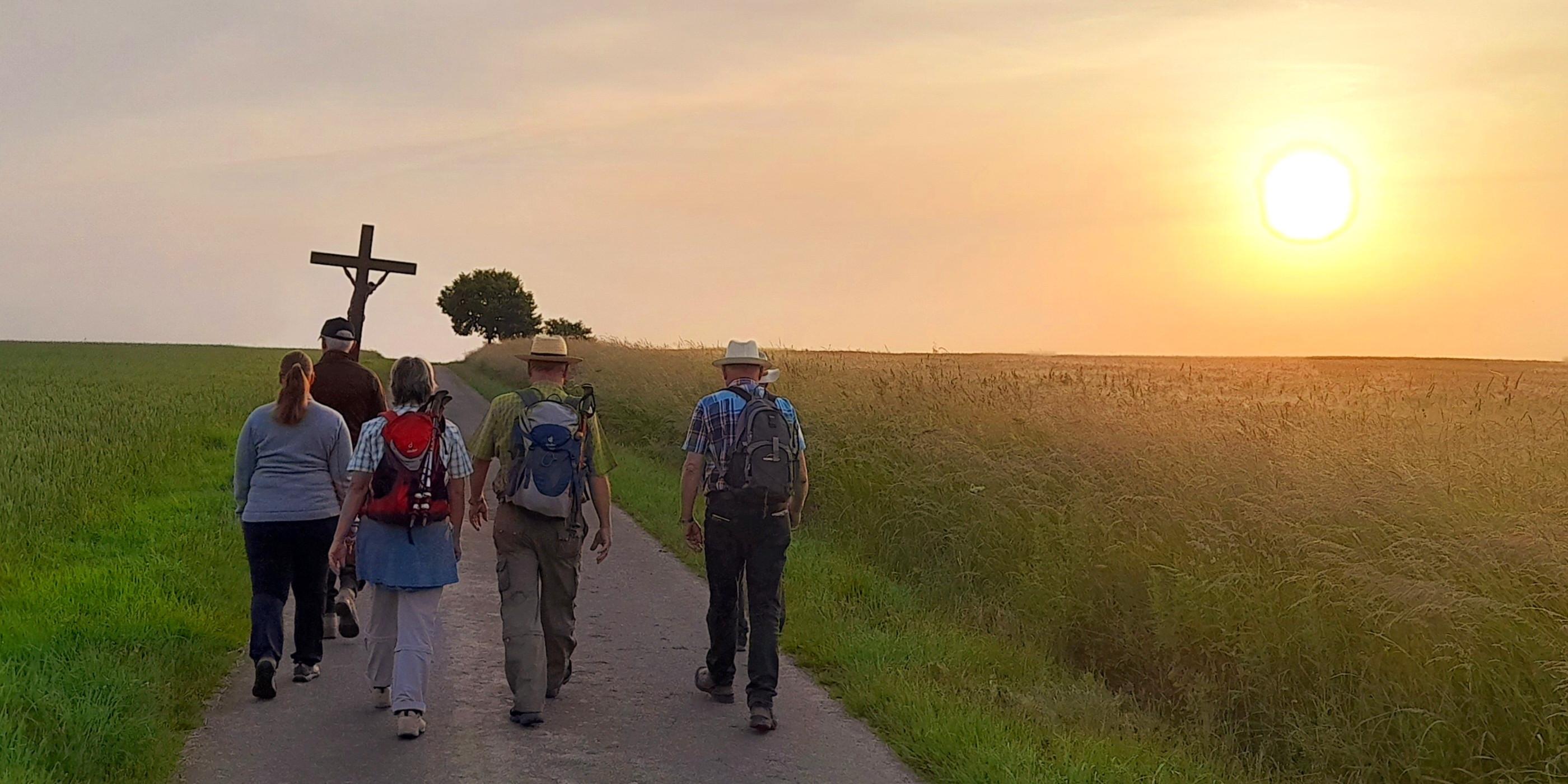 Start frühmorgens in Dommershausen